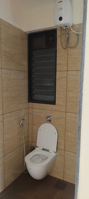 Bathroom in 2 BHK Apartment at Chandak 34 Park Estate, Goregaon West – for Rent