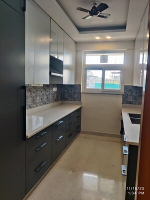 Kitchen in 4 BHK Builder Floor at Sector 15 – for Rent
