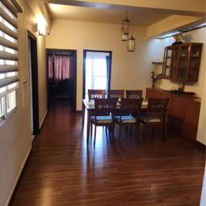 Dining area in 3 BHK Apartment at Gitanjali LakeView, Pai Layout – for Sale
