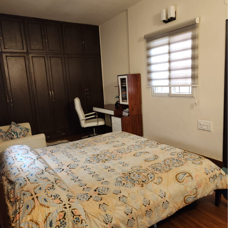 Bedroom, gitanjali-lakeview 3 Bedroom 2100 Sq.Ft. Apartment In Pai Layout Bangalore 9499663