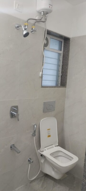 Bathroom in 1 BHK Apartment at Dimple 19 North, Kandivali West – for Rent