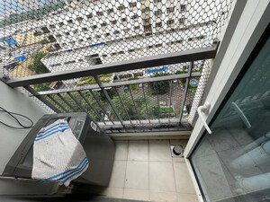 Balcony in 2 BHK Apartment at Sheth Avalon, Laxmi Nagar – for Rent