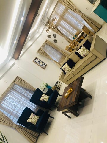 Living Room in 4 BHK Villa at TMR Blossoms, Kogilu – for Rent