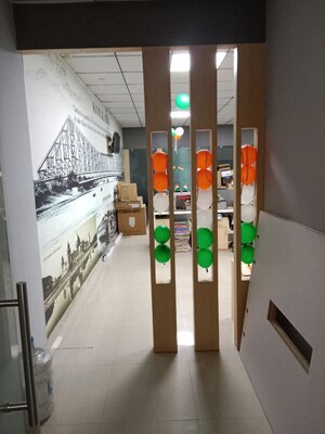 Staircase in  Office Space at Salt Lake Sector V – for Rent