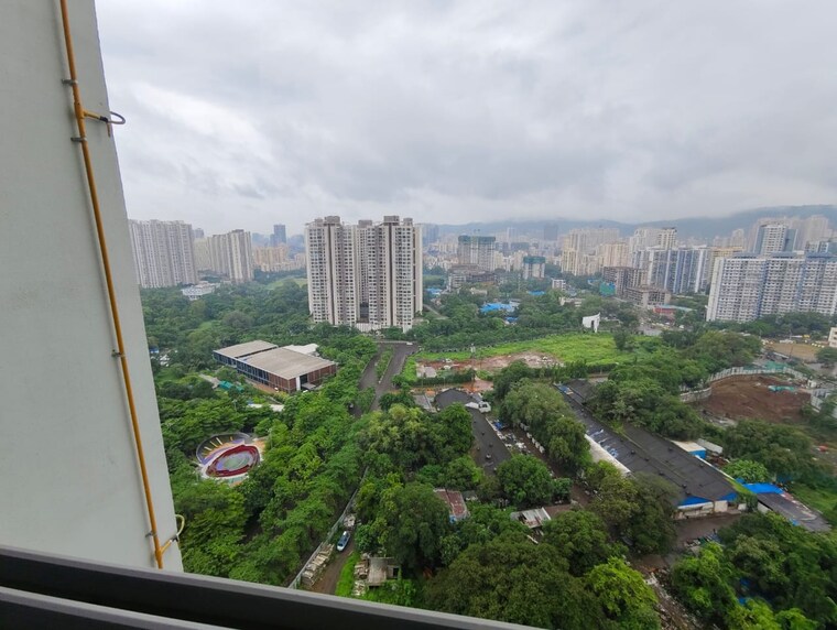 Balcony, kalpataru-immensa 2 Bedroom 632 Sq.Ft. Apartment In Kolshet Road Thane 9499799