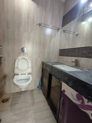 Bathroom in 3 BHK Apartment at Dosti Vihar, Samata Nagar – for Rent