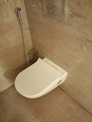 Bathroom in 2 BHK Apartment at Aims Sea View, Bhayandar East – for Rent