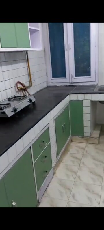 Kitchen in 3 BHK Apartment at Swati Apartments, Ip Extension – for Rent