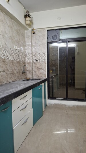 Kitchen in 2 BHK Apartment at Mahavir Tulsi, Ulwe – for Rent