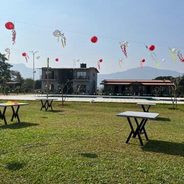 5 BHK Villa – Exterior View View at Karjat - for Rent