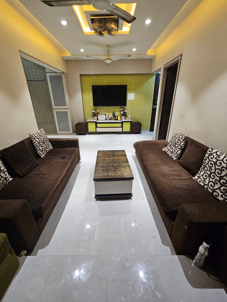 Living Room, ng-suncity 2 Bedroom 871 Sq.Ft. Apartment In Kandivali East Mumbai 9499893