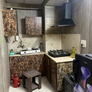 Kitchen in 1.5 BHK Apartment at Metro Trade Center, Vip Road – for Rent