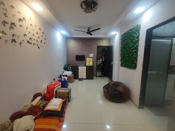 Living Room in 1 BHK Apartment at Tulsi Darshan Society, Kopar Khairane – for Rent