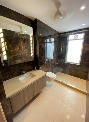 Attached Bathroom in 4 BHK Builder Floor at Greater Kailash I – for Rent