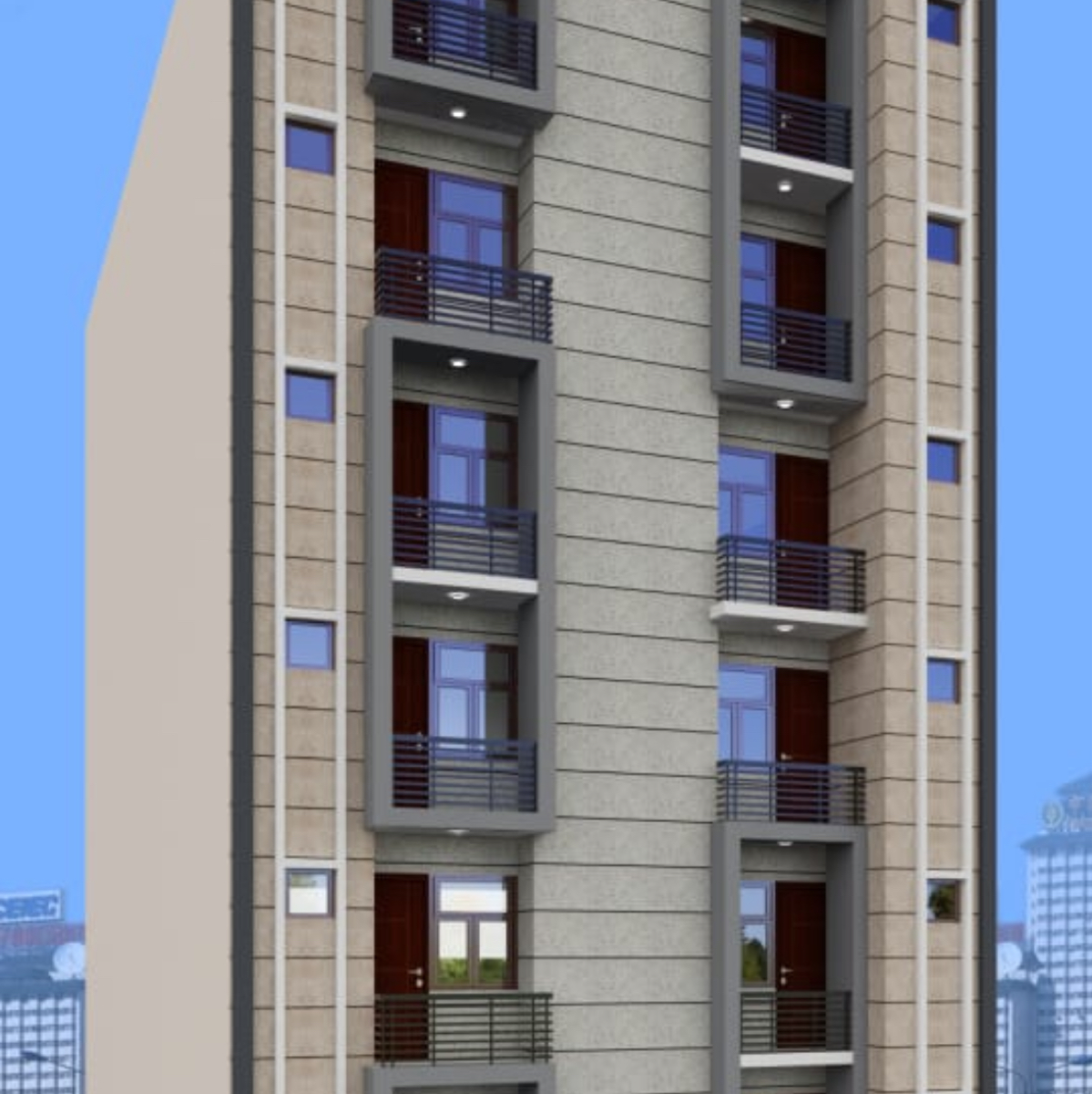 3 BHK Builder Floor For Sale in Sarfabad Village