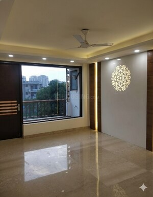 Living Room in 3 BHK Builder Floor at Greater Kailash I – for Rent