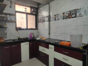 Kitchen in 1 BHK Apartment at Omkar CHS Ghansoli, Ghansoli Sector 1 – for Rent