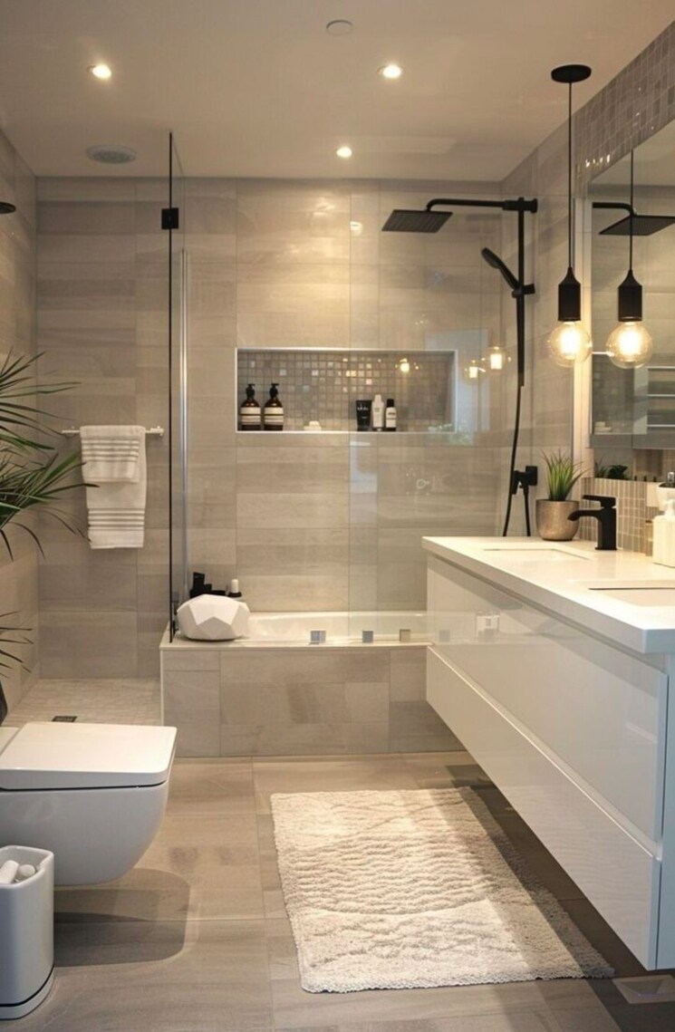Attached Bathroom, lodha-bellissimo 5 Bedroom 3780 Sq.Ft. Apartment In Mahalaxmi Mumbai 9500008
