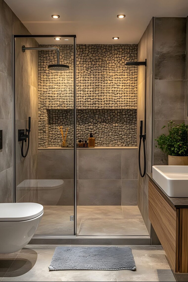 Attached Bathroom, lodha-bellissimo 5 Bedroom 3780 Sq.Ft. Apartment In Mahalaxmi Mumbai 9500008