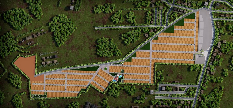 Exterior View, vishal-nivaan-medows  1240 Sq.Ft. Plot In Wagholi Pune 9500081