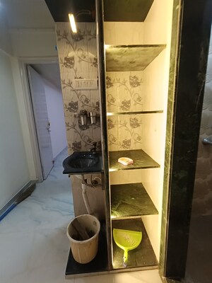 Bathroom in 1 BHK Apartment at Icon Guru Sharan, Sher E Punjab Colony – for Rent