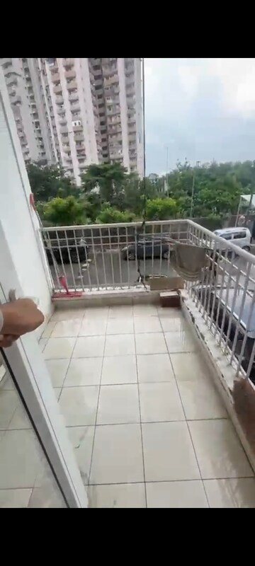 Balcony in 3 BHK Apartment at Ajnara Grand Heritage, Sector 74 – for Rent