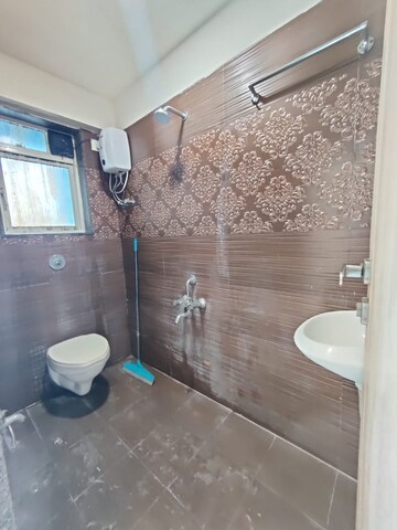 Bathroom in 2 BHK Apartment at Aqua Marine, Bandra West – for Rent