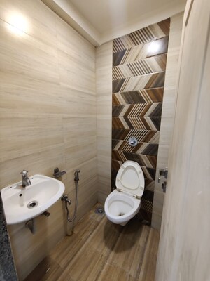 Bathroom in 2 BHK Apartment at Aqua Marine, Bandra West – for Rent