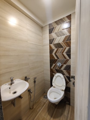 Bathroom in 2 BHK Apartment at Aqua Marine, Bandra West – for Rent