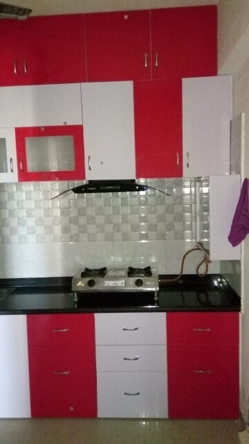 Kitchen in 2 BHK Apartment at Shashwat Procon Zealous, Chandkheda – for Rent