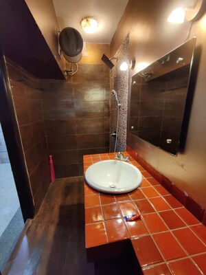 Attached Bathroom in 4 BHK Apartment at Jawaharabad Apartment, Bandra West – for Rent