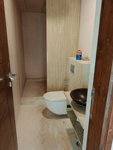 Bathroom in 4 BHK Builder Floor at Jangpura – for Rent