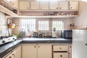 Kitchen in 3 BHK Builder Floor at Greater Kailash ii – for Rent