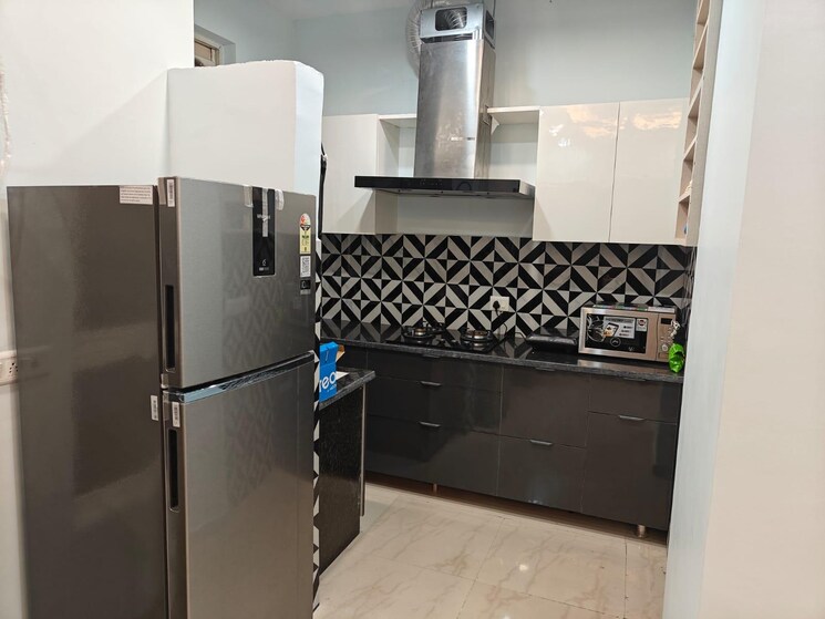 Kitchen, amolik-sankalp 3 Bedroom 851 Sq.Ft. Apartment In Sector 85 Faridabad 9500296