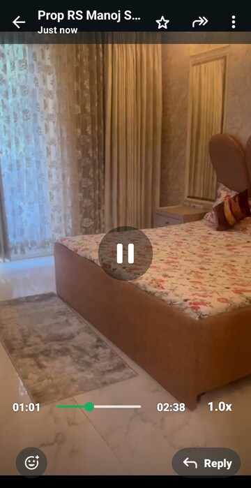 Bedroom in 3 BHK Apartment at Shivkala Apartment, Sector 62 – for Sale