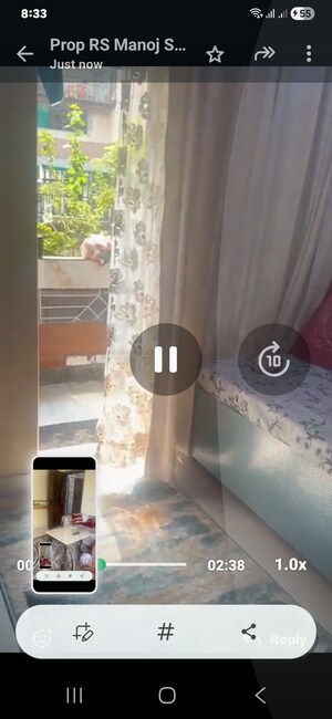 Bathroom in 3 BHK Apartment at Shivkala Apartment, Sector 62 – for Sale