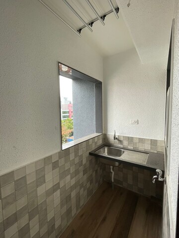 Balcony in 2 BHK Apartment at D And T Mountain View CHS, Senapati Bapat Road – for Rent