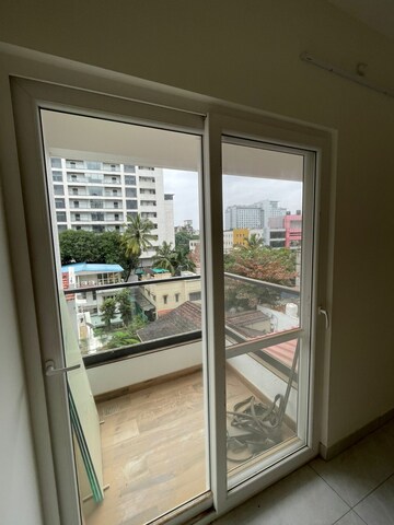 Balcony in 2 BHK Apartment at D And T Mountain View CHS, Senapati Bapat Road – for Rent