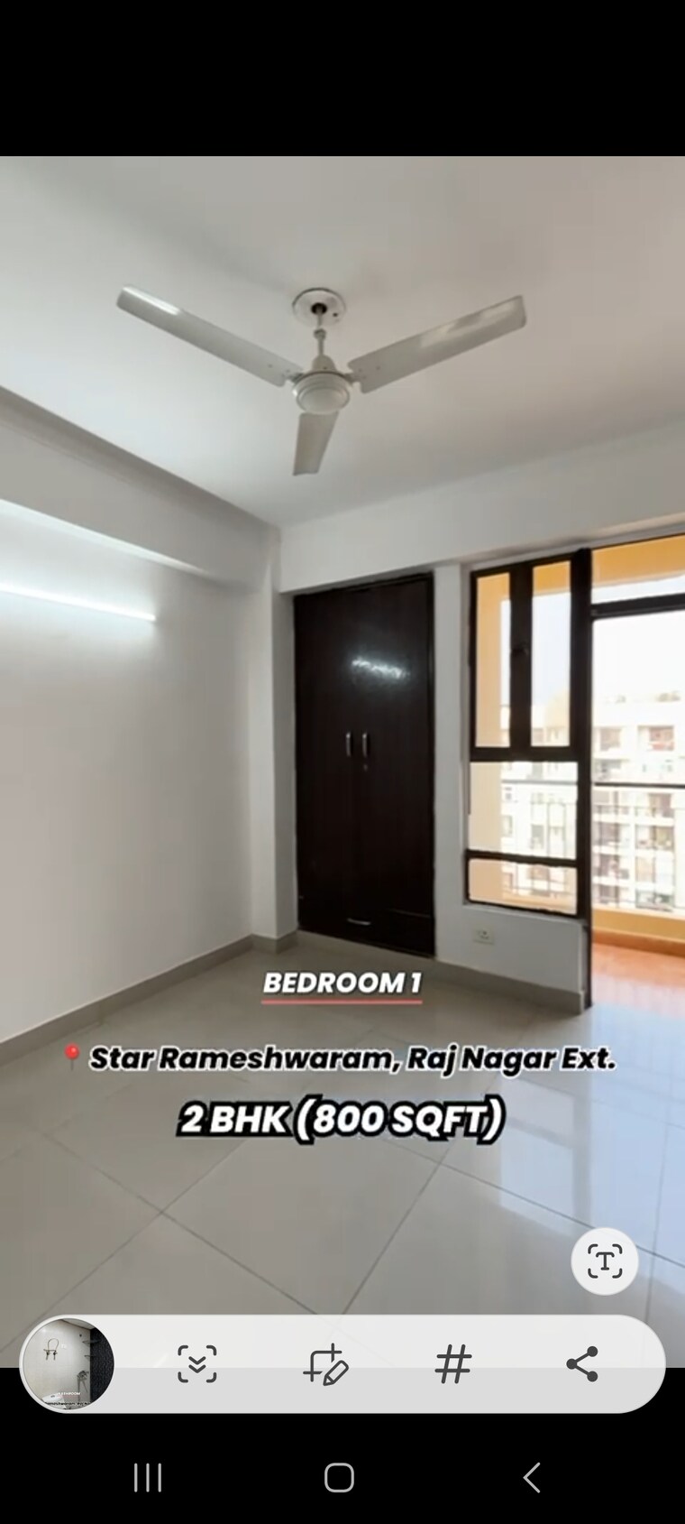 Room, star-rameshwaram 2 Bedroom 800 Sq.Ft. Apartment In Raj Nagar Extension Ghaziabad 9487943