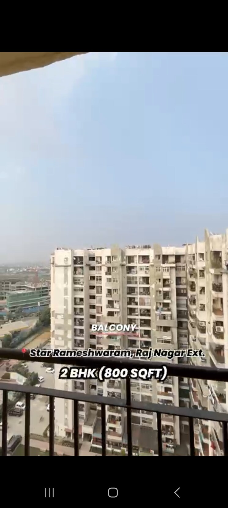 Exterior View, star-rameshwaram 2 Bedroom 800 Sq.Ft. Apartment In Raj Nagar Extension Ghaziabad 9487943