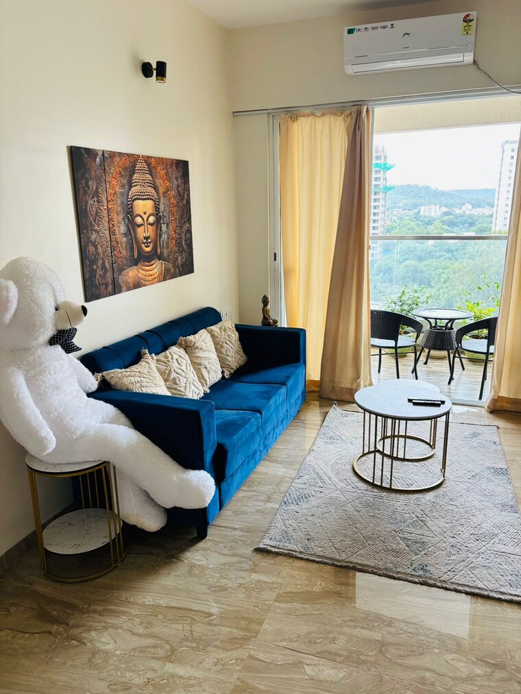 Living Room, vtp-solitaire 2 Bedroom 990 Sq.Ft. Apartment In Baner Pune 9500332