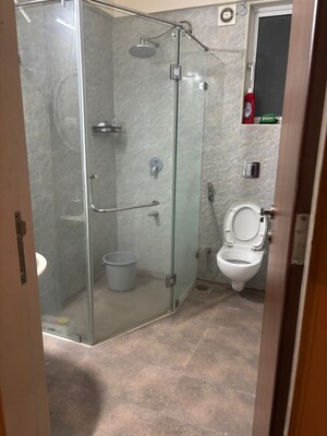 Bathroom in 2 BHK Apartment at VTP Solitaire, Baner – for Rent