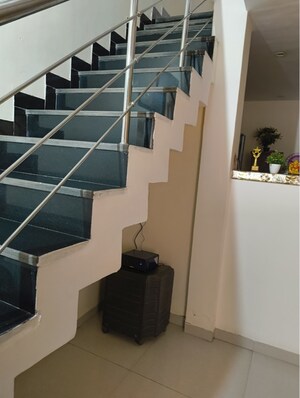 Staircase in 3 BHK Villa at Sunny Enclave – for Sale