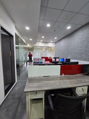 Kitchen in  Office Space at Arihant Aura, Turbhe – for Rent