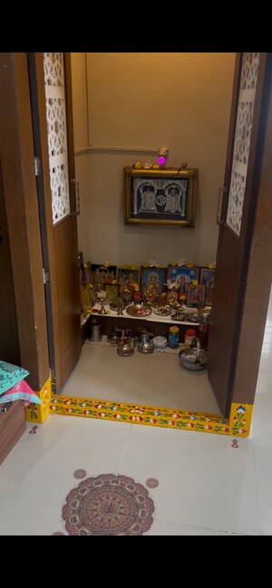 Bedroom in 3 BHK Apartment at Hima Sai Lake View Towers, Nallagandla – for Rent