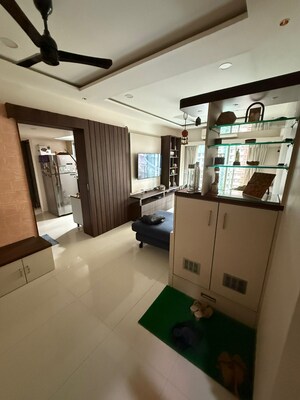 Hall in 2 BHK Apartment at Shraddha Vertica, Vikhroli East – for Rent