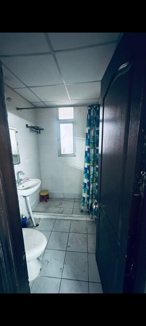 Bathroom in 2 BHK Apartment at Apex Acacia Valley, Vaishali Sector 3 – for Rent