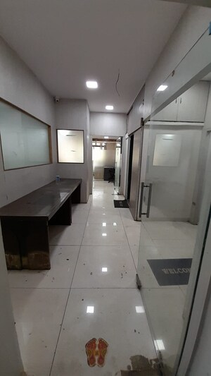 Kitchen in  Office Space at Millennium Business Park, T.T.C. Industrial Area – for Rent
