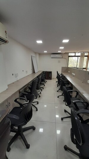 Team Area in  Office Space at Millennium Business Park, T.T.C. Industrial Area – for Rent