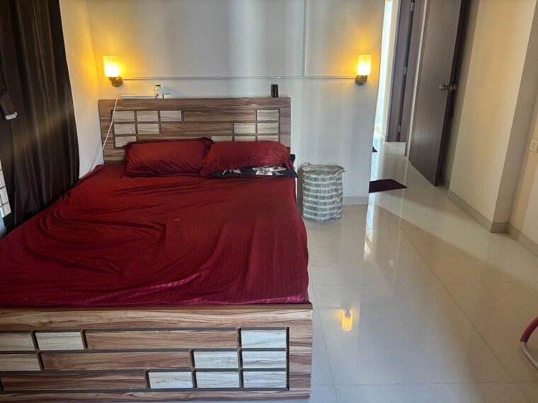 Bedroom, atrium-skyward 2 Bedroom 790 Sq.Ft. Apartment In Undri Pune 9500575